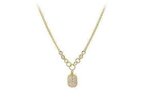 CZ Sterling Silver Necklacesterling 