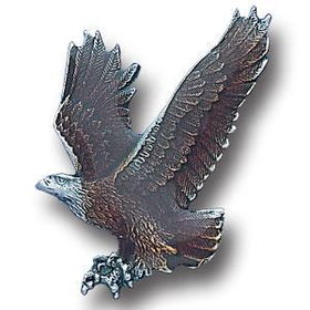 Pewter 3-D Collector Pin - Free Form Eaglepewter 