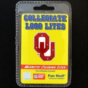 College Flashing Pin/Pendant - Oklahomo Soonerscollege 