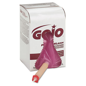 GOJO 912812CT - Pink & Klean Skin Cleanser 800-ml Dispenser Refill, Floral, 12/Cartongojo 