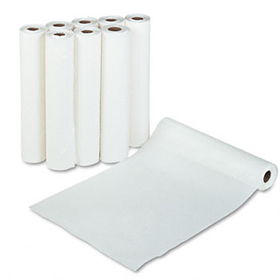 Graham 072 - Poly-Perf Exam Table Paper Rolls, 18 x 125', White, 9 Rolls/Cartongraham 