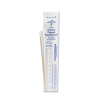 Medline MDS202000 - Cotton-Tipped Applicators, 6, 100 Applicators/Boxmedline 