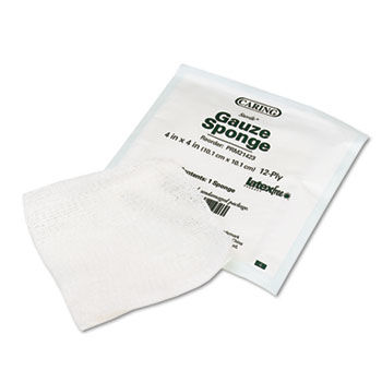 Medline PRM21423 - Caring Sterile Gauze Spongesmedline 