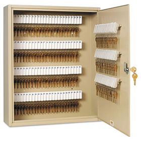 STEELMASTER by MMF Industries 201916003 - Uni-Tag Key Cabinet, 160-key, Steel, Sand, 16 1/2 x 4 7/8 x 20 1/8steelmaster 