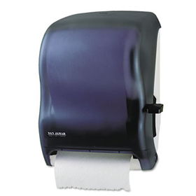 San Jamar T1100TBK - Lever Roll Towel Dispenser w/o Transfer Mechanism, Black