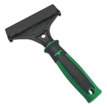 Unger SH00C - Ergotec Short Handle Scraper, 4 Blade Width