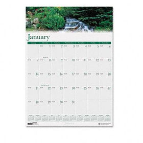 House of Doolittle 3813 - Waterfalls of the World Monthly Wall Calendar, 15-1/2 x 22