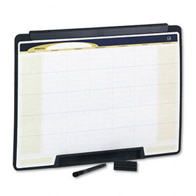 Motion Portable Monthly Calendar, Dry Erase, 24 x 18