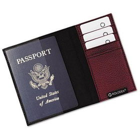 Rolodex 76652 - Low Profile Passport Folio, Hawthorn Rose