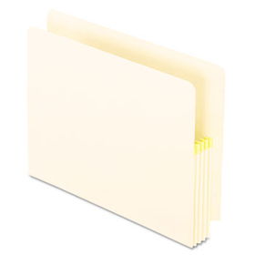 Convertible File, Straight Cut, 3 1/2 Inch Expansion, Letter, Manila, 25/Boxpendaflex 