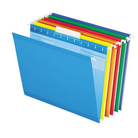 Ready-Tab Lift Tab Reinforced Hanging Folders, 1/3 Tab, Letter, Asst , 25/Boxpendaflex 