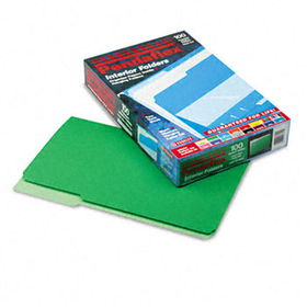 Interior File Folders, 1/3 Cut Top Tab, Legal, Green, 100/Boxpendaflex 