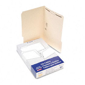 Fastener Folders, 1 Fasteners, 1/3 Cut Tabs, Legal, Manila, 50/Boxpendaflex 