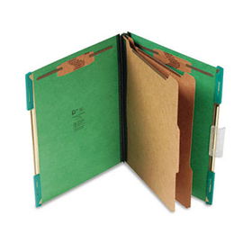 S J Paper S12004 - Pressboard Hanging Classification Folder, Letter, Emerald Greenpaper 