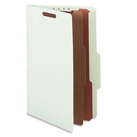 S J Paper S61904 - Expanding Classification Folder, Legal, Six-Section, Pale Green, 15/Boxpaper 