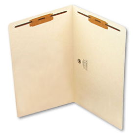 Heavyweight Folders, Two Fasteners, End Tab, Legal, 11 Point Manila, 50/Boxsmead 