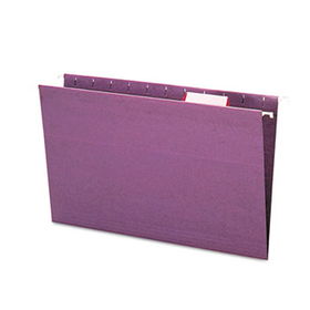 Smead 65063 - Recycled Hanging File Folders, 1/5 Tab, 11 Point Stock, Legal, Purple, 25/Boxsmead 