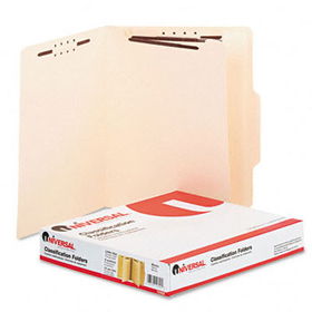 Manila Classification Folders, Letter, Six-Section, 15/Boxuniversal 