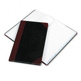 Record/Account Book, Black/Red Cover, 150 Pages, 14 1/8 x 8 5/8boorum 