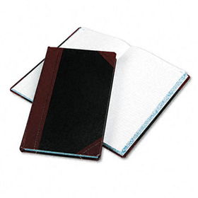 Record/Account Book, Black/Red Cover, 300 Pages, 14 1/8 x 8 5/8boorum 