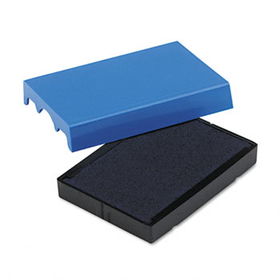 Trodat T4729 Dater Replacement Pad, 1 9/16 x 2, Blue