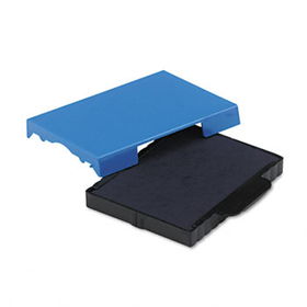 Trodat T4727 Dater Replacement Pad, 1 5/8 x 2 1/2, Bluestamp 