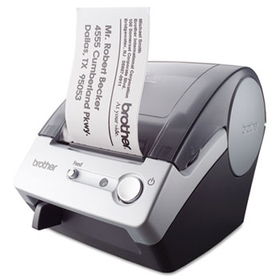 QL-500 Affordable Label Printer, 50 Labels/Min, 5-7/10w x 6d x 7-4/5hbrother 