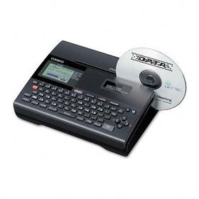 Casio CWK85 - CW-K85 Stand-Alone or PC Compatible Disc Title Printer, 8 MM/Sec, 8Wx7Dx2-7/10Hcasio 