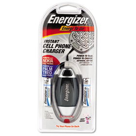 Energizer CEL2NOK - Energi to Go Instant Cell Phone Charger w/One Nokia Connectorenergizer 