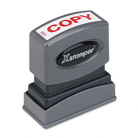 Xstamper ECO-GREEN 1359 - Title Message Stamp, COPY, Pre-Inked/Re-Inkable, Redxstamper 