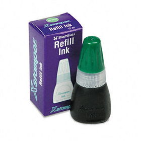 Xstamper 22114 - Refill Ink for Xstamper Stamps, Green, 10ml-Bottle