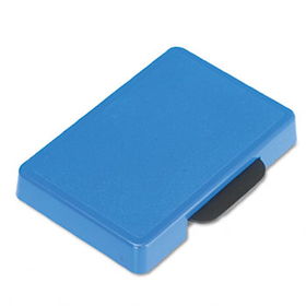 Trodat T5460 Dater Replacement Ink Pad, 1 3/8 x 2 3/8, Bluestamp 