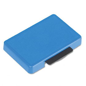 T5440 Dater Replacement Ink Pad, 1 1/8 x 2, Bluestamp 