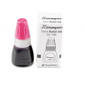 Xstamper 22118 - Refill Ink for Xstamper Stamps, 10ml-Bottle, Pinkxstamper 