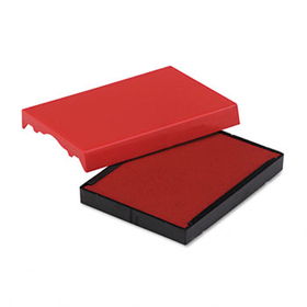 Trodat T4727 Dater Replacement Pad, 1 5/8 x 2 1/2, Redsign 