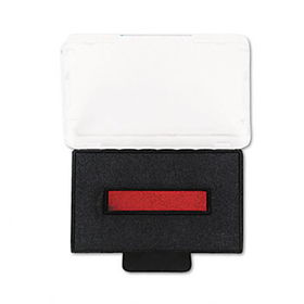 T5440 Dater Replacement Ink Pad, 1 1/8 x 2, Red/Bluestamp 