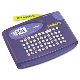 KL-60L Label Maker, 2 Lines, 6-5/8w x 4-1/2d x 1-1/16hcasio 