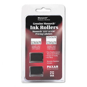 925403 Replacement Ink Rollers, Black, 2/Pack