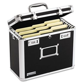 Locking File Tote Storage Box, Letter, 13-3/4 x 7-1/4 x 12-1/4, Blackvaultz 