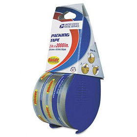 United States Postal Service 82001 - HD1 Heavy-Duty Tape w/Bandit Tape Gun 2 x 55 yards, 1 Core