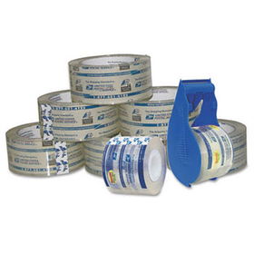 United States Postal Service 82281 - Packaging Tape Bonus Pack, 2 x 55 yards, Clear, 6/Packunited 