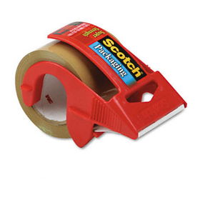 3850 Heavy-Duty Packaging Tape in Sure Start Disp., 1.88"" x 22.2yds, Tan