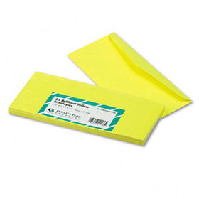 Quality Park 11136 - Colored Envelope, Traditional, #10, Yellow, 25/Pack