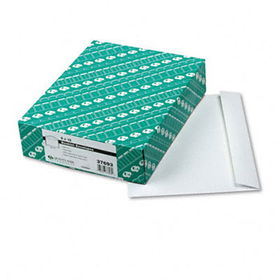 Open Side Booklet Envelope, Contemporary, 12 x 9, White, 100/Box