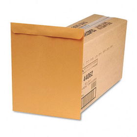 Redi-Seal Catalog Envelope, 12 x 15 1/2, Brown Kraft, 250/Boxquality 