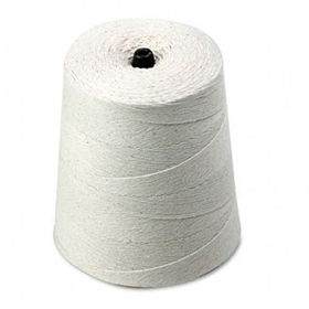 Quality Park 46173 - White Cotton 6-Ply (Light) String on Cone, 8000 Feetquality 