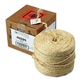 Brown Sisal Two-Ply Twine, 1500 Feetquality 