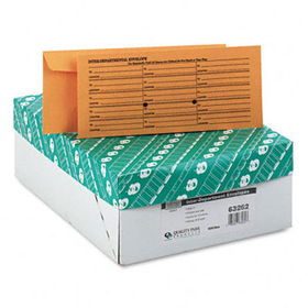 Brown Kraft Fold Flap Kraft Trade Size Interoffice Envelope, #11, 500/Box