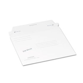 Redi-Strip Economy Disk Mailer, 7 1/2 x 6 1/16, White, Recycled, 100/Carton