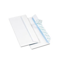 Redi-Strip Security Tinted Envelope, Contemporary, #10, White, 500/Boxquality 